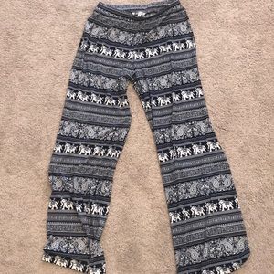 Stretchy, flowy boho elephant pants